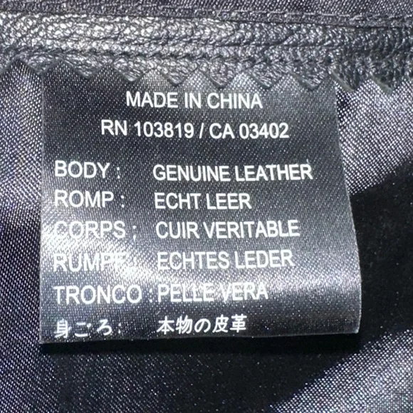 Harley Davidson leather riding jacket women’s medium with rose motif - Picture 9 of 11